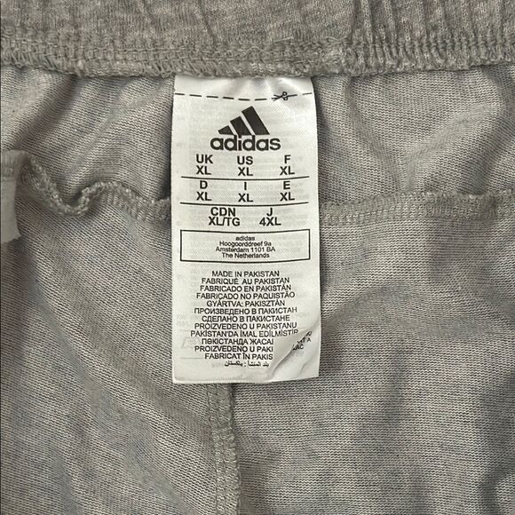 Adidas Gray Sweatpants with Elastic Cuffs - Picture 4 of 11